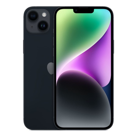 Смартфон Apple iPhone 14 Plus 256 ГБ, Dual: nano SIM + eSIM, темная ночь